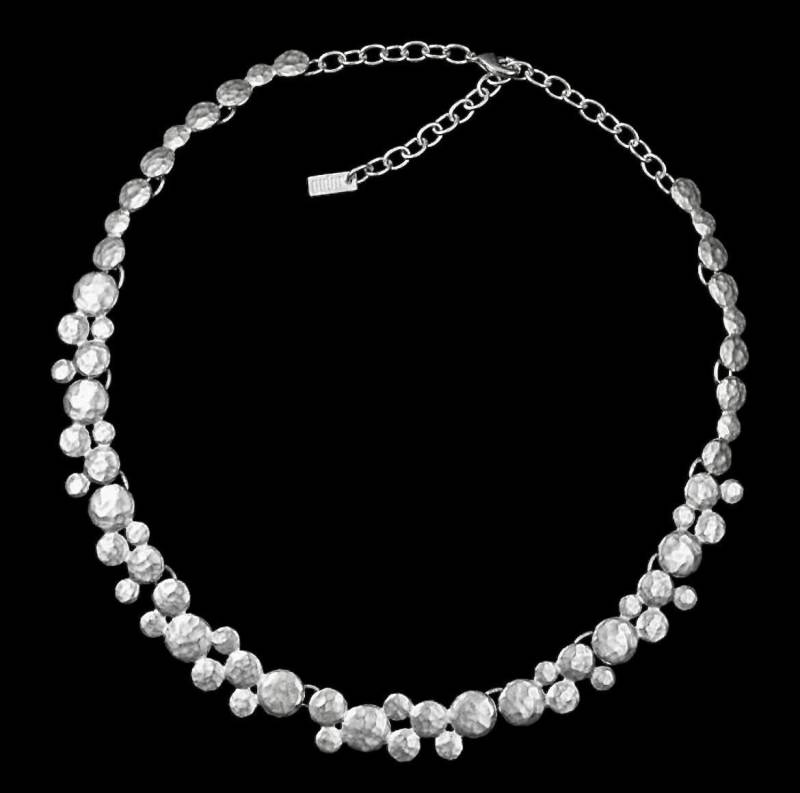 Ebbe Und Flut Collier Nordseeliebe Matt Versilbert von ebbeundflut