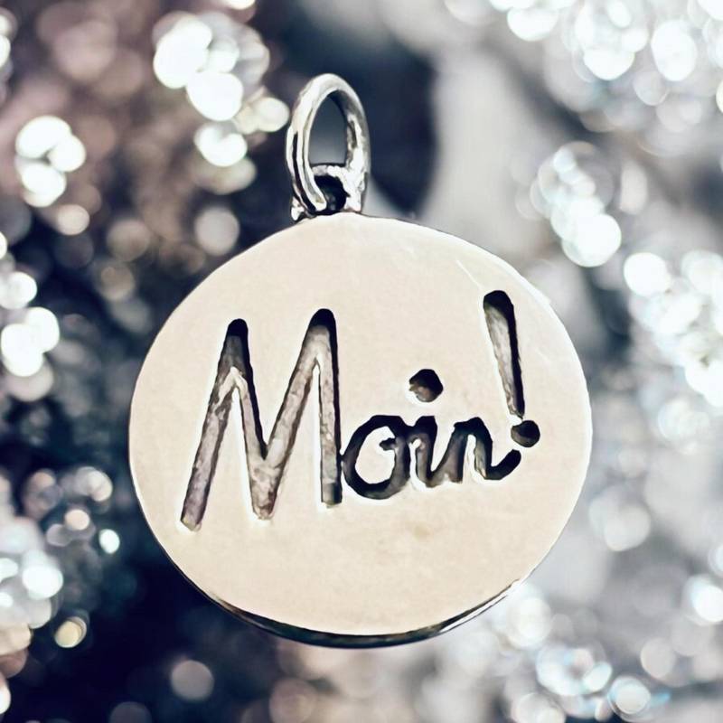 Ebbe Und Flut Moin Anhänger Aus Silber - 925sterlingsilber von ebbeundflut