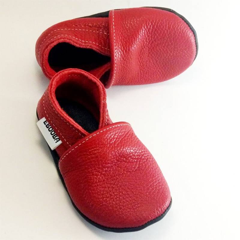 Krabbelschuhe 25/26 Rot 2 3 Ebooba Ot-28-R von ebooba