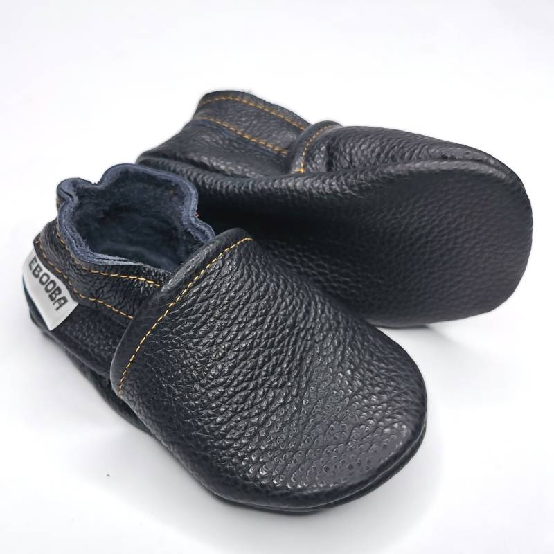 Krabbelschuhe 32/33 Schwarz 7-8 Jahre Ebooba Ot-17-B-M-10 von ebooba