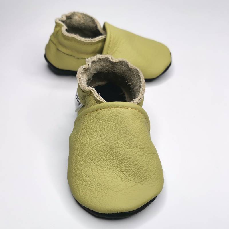 Krabbelschuhe Große 16/17/18 Olive 0-6 M Ebooba Ot-14-O-M-1 von ebooba