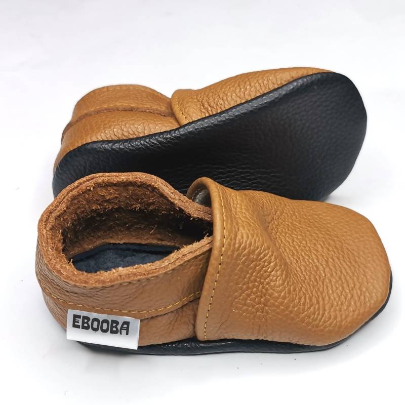 Krabbelschuhe Große 25/26 Braun 2 3 Ebooba Ot-12-Br-M-5 von ebooba