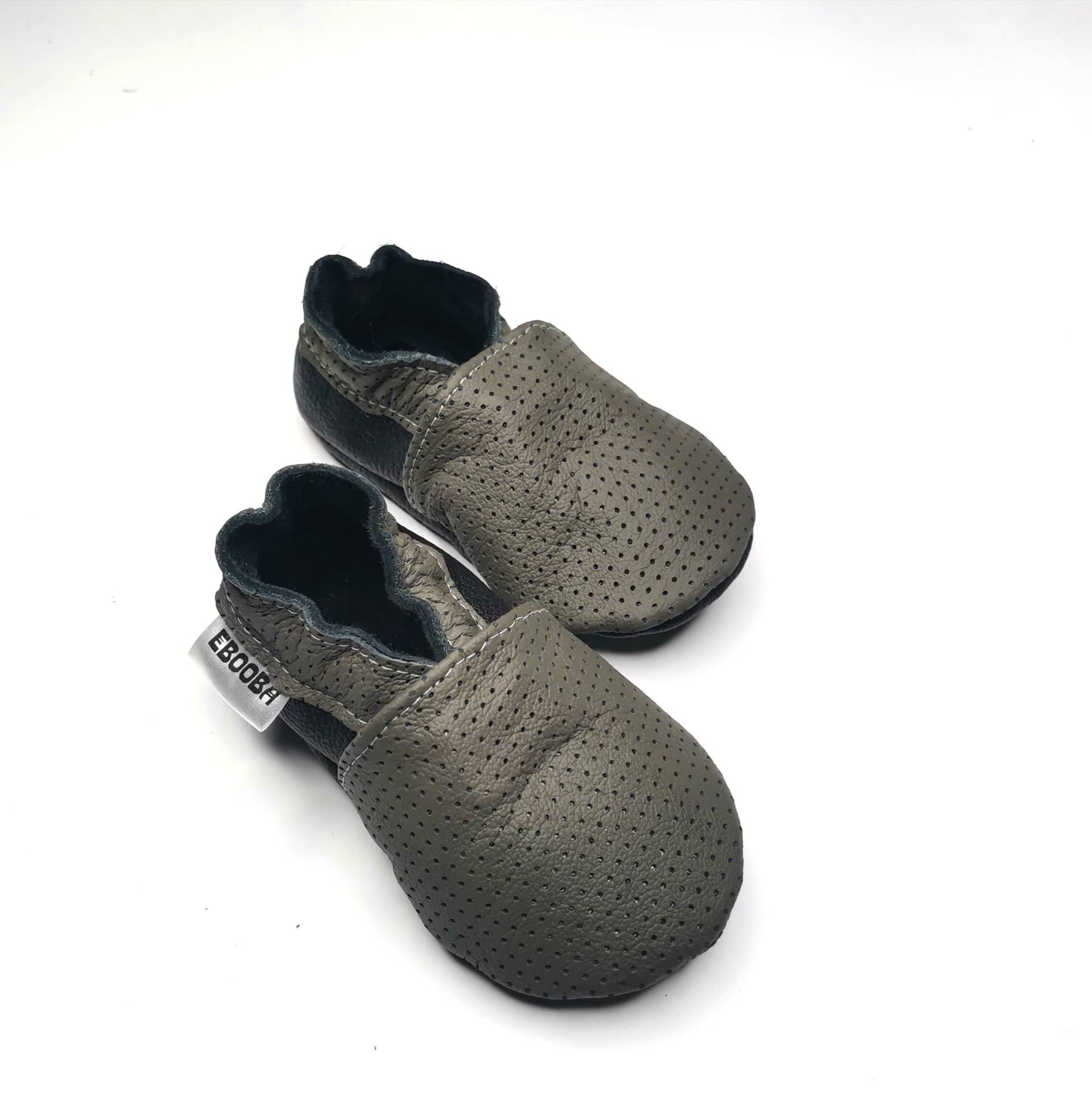 Krabbelschuhe Große 25/26 Dunkelgrau 2-3 Jahre, Ebooba von ebooba