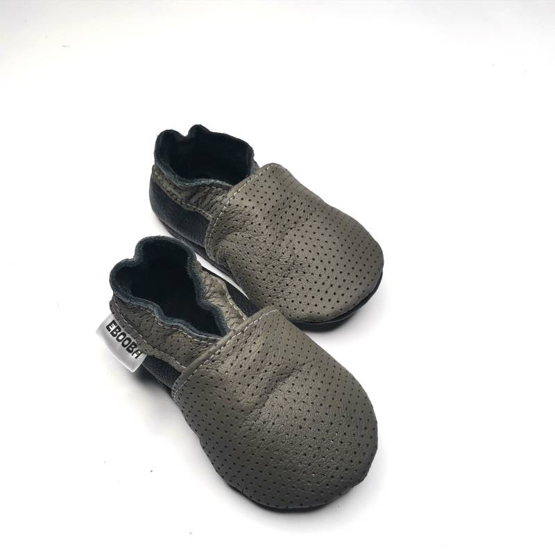 Krabbelschuhe Große 25/26 Dunkelgrau 2-3 Jahre, Ebooba von ebooba