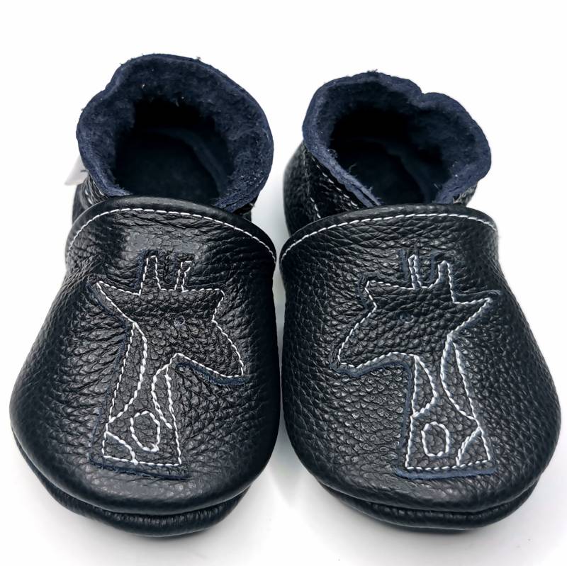 Krabbelschuhe Große 25/26 Giraffe Schwarz 2 3 Ebooba Gf-15-B-M von ebooba