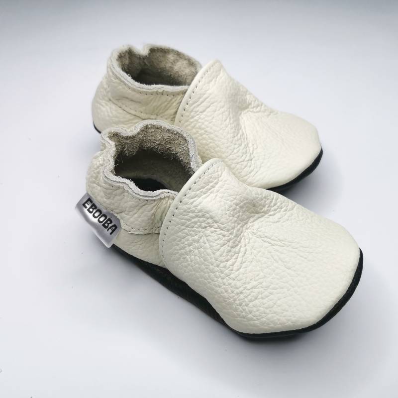 Krabbelschuhe Große 25/26 Weiß 2 3 Ebooba Ot-22-W von ebooba