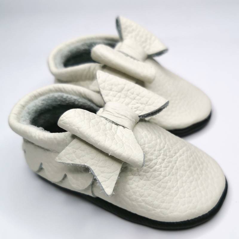 Krabbelschuhe Große 26/27 Weiße Slipper 3-4 Jahre Ebooba von ebooba