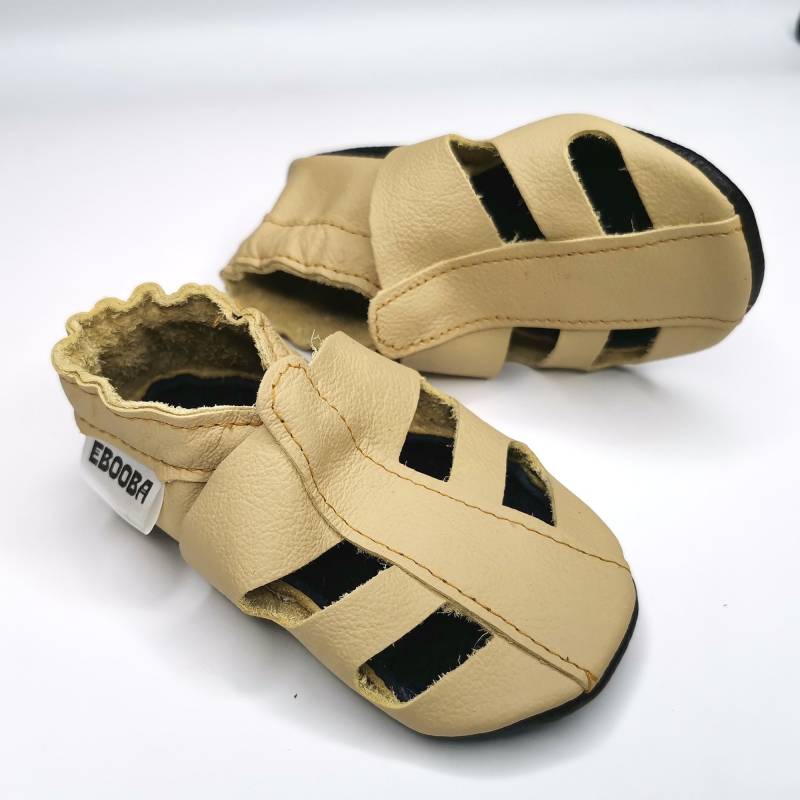 Krabbelschuhe Lederpuschen Lederschuhe Sandalen 0 6 Ebooba 46-1 von ebooba