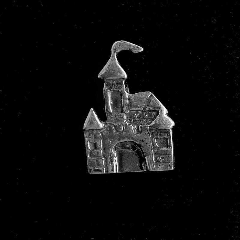 Schloss Sterlingsilber Märchen Halskette von echoandwild