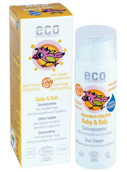 eco cosmetics Baby & Kids Sonnencreme LSF 50+ von eco cosmetics