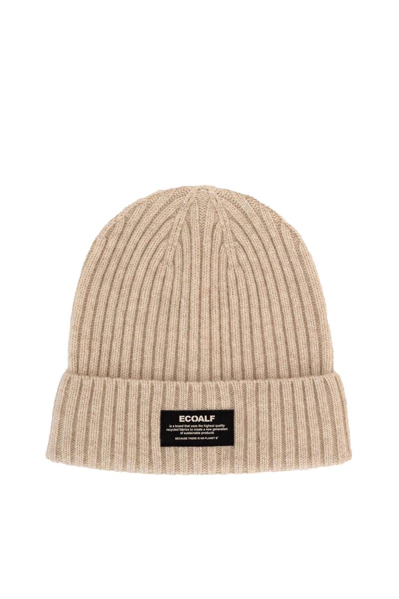 ecoalf - Beanie mit Rippstruktur beige - Gr. - OS von ecoalf