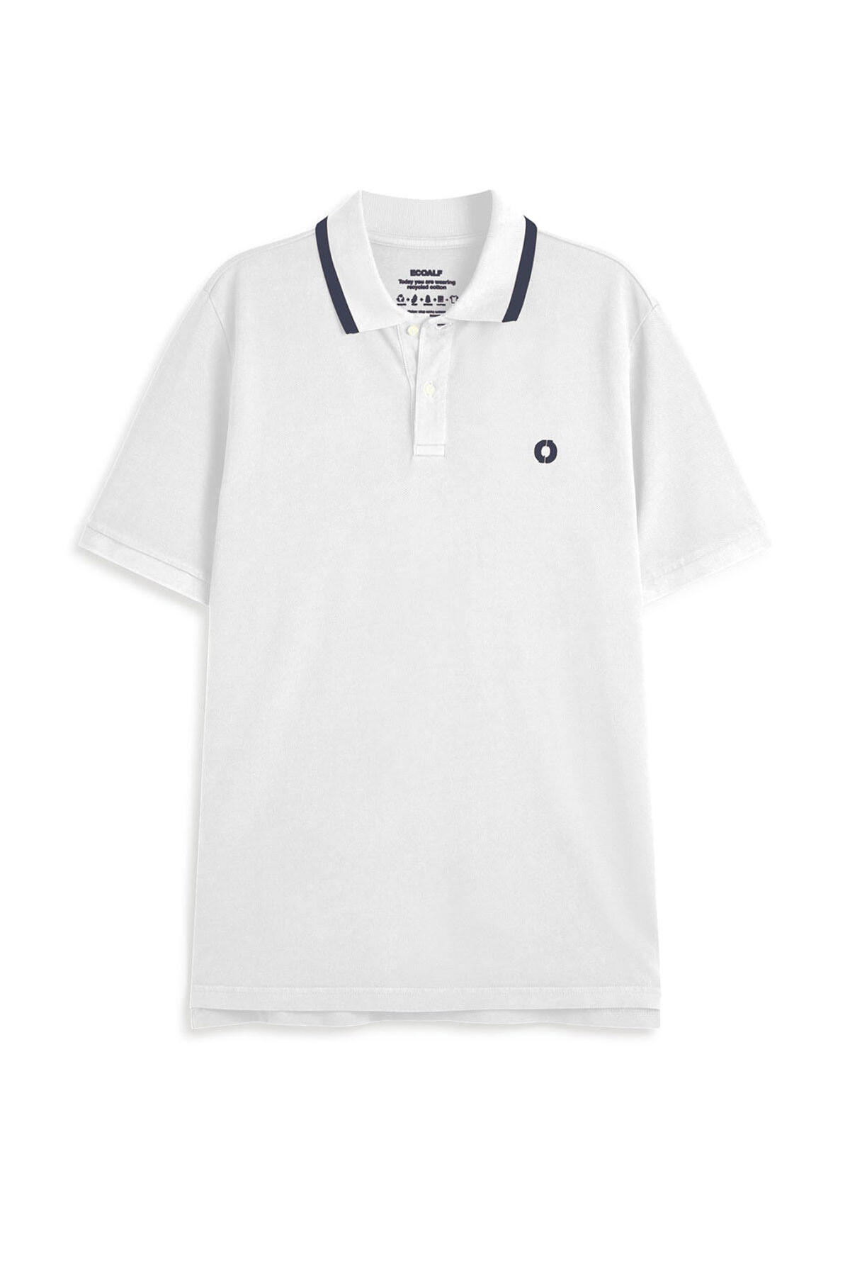ecoalf - Polo-Jersey - Rayan weiß - Gr. - L von ecoalf