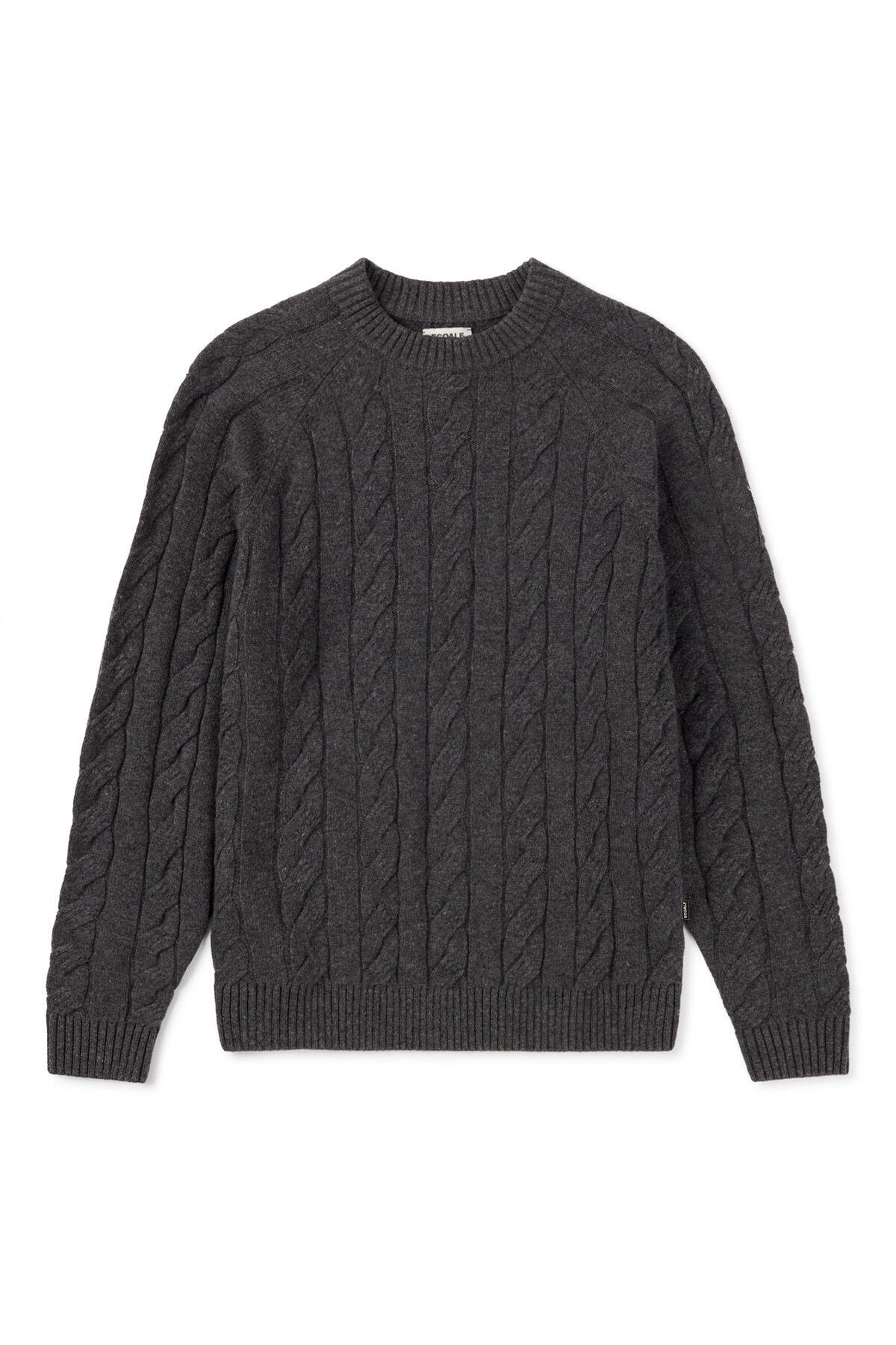 ecoalf - Strickpullover grau - Gr. - S von ecoalf