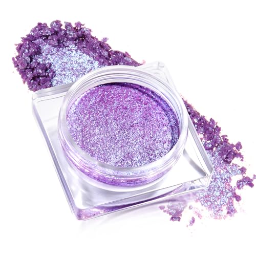 Single Cream Lidschatten Schimmer, Purple Metallic High Pigment langanhaltendes Crème Augen Makeup Glitzer Lidschatten Palette mit minimalem Fallout und mischbarer Textur Mini Face & Augen Highlighter Single Cream Lidschatten Schimmer, Purple Metallic High Pigment langanhaltendes Crème Augen Makeup Glitzer Lidschatten Palette mit minimalem Fallout und mischbarer Textur Mini Face & Augen Highlighter von ecofavor