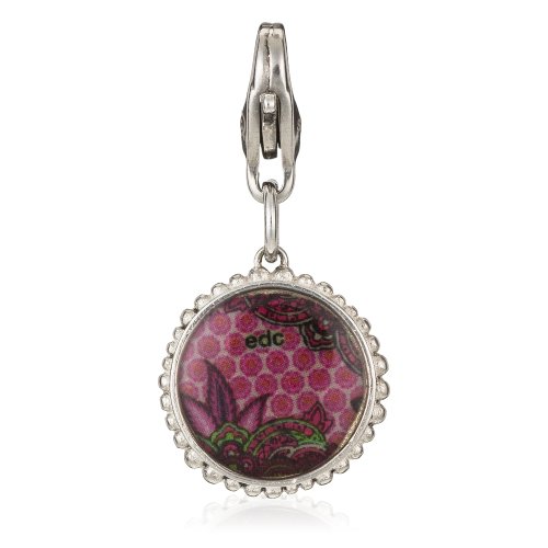 EDC Damen-Charm Edelstahl Magic Mirror Lucious Purple Small EECH10016C000 EDC Damen-Charm Edelstahl Magic Mirror Lucious Purple Small EECH10016C000 von ESPRIT