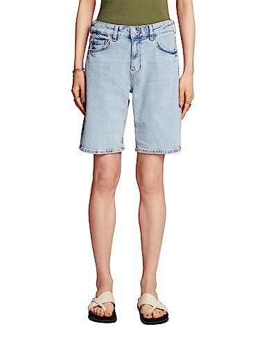 ESPRIT Damen 043CC1C303 Jeans-Shorts, 904/BLUE Bleached, 27 ESPRIT Damen 043CC1C303 Jeans-Shorts, 904/BLUE Bleached, 27 von ESPRIT