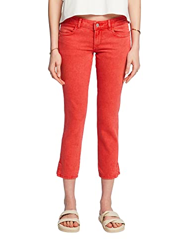ESPRIT Damen 043CC1B317 Hose, 870/CORAL ORANGE, 28/28 von ESPRIT
