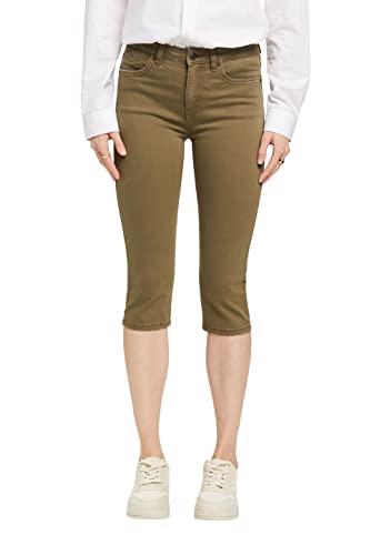 edc by ESPRIT Damen 993cc1b314 Hose, 350/Khaki Green, 34W / 34L EU von ESPRIT