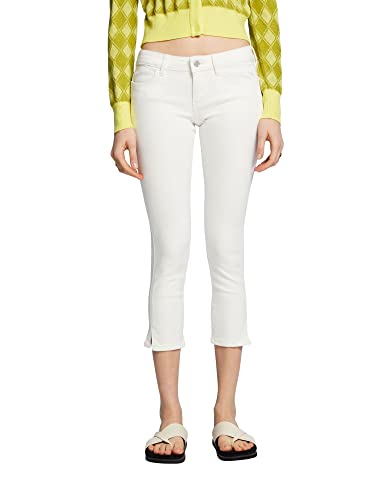 ESPRIT Damen 043CC1B302 Jeans, 100/WHITE, 29/26 von ESPRIT