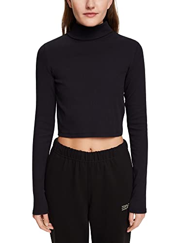 ESPRIT Damen 092CC1K320 T-Shirt, 001/BLACK, XL von ESPRIT