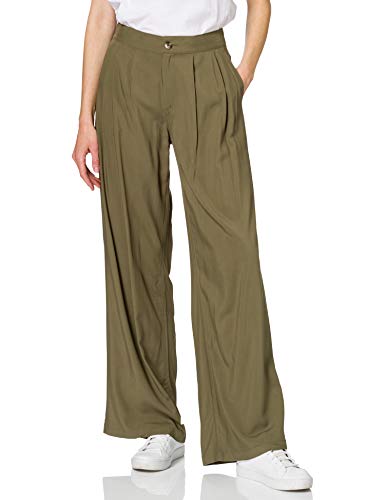 edc by ESPRIT Damen Hose 041cc1b313, 350/Khaki Green, 36W / 32L von ESPRIT