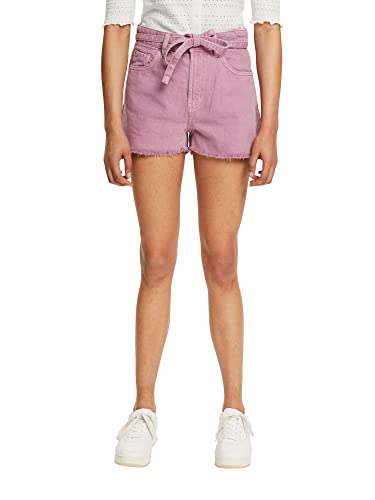 ESPRIT Damen 042CC1C312 Shorts, 560/LILAC, 26 von ESPRIT