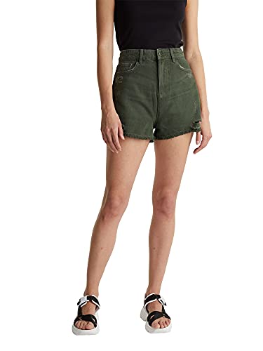 ESPRIT Damen 050CC1C312 Shorts, 350/KHAKI Green, 36 von ESPRIT