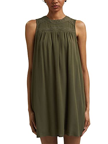ESPRIT Damen 051CC1E308 Kleid, 350/KHAKI Green, 36 ESPRIT Damen 051CC1E308 Kleid, 350/KHAKI Green, 36 von ESPRIT