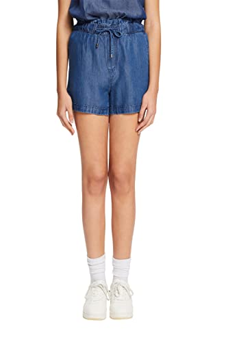 edc by ESPRIT Damen Jeans-Shorts 052cc1c315, 902/Blue Medium Wash, 30 von ESPRIT