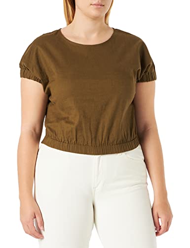 ESPRIT Damen 052CC1F307 Bluse, 350/KHAKI Green, XS von ESPRIT