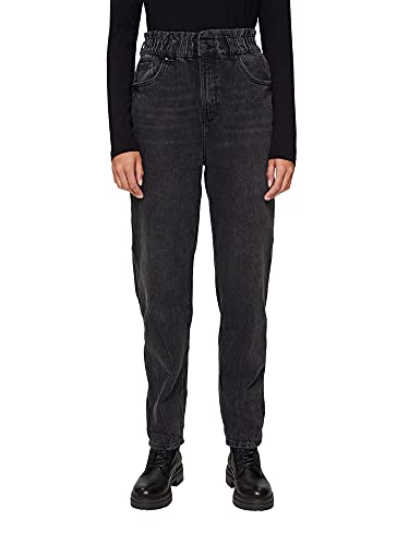 ESPRIT Damen 081CC1B314 Jeans, 911/BLACK Dark WASH, 30/28 von ESPRIT