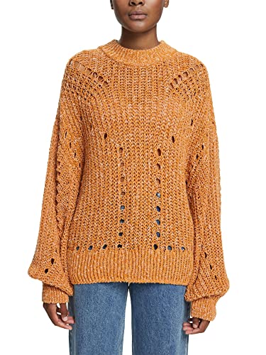 ESPRIT Damen 082CC1I321 Pullover, 710/HONEY Yellow, XL von ESPRIT