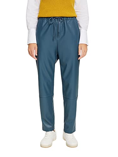 ESPRIT Damen 092CC1B305 Hose, 450/PETROL Blue, 36 von ESPRIT