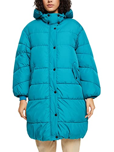 ESPRIT Damen 092CC1G301 Jacke, 455/TEAL Blue, L von ESPRIT