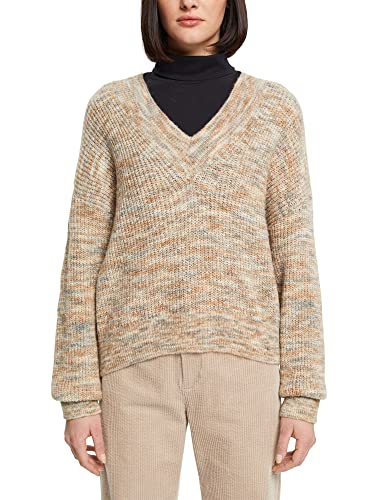 ESPRIT Damen 102CC1I307 Pullover, 272/BEIGE 3, XXL von ESPRIT