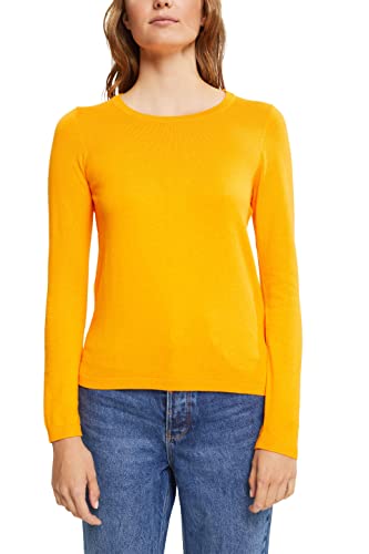 ESPRIT Damen 102CC1I330 Pullover, 820/ORANGE, XS von ESPRIT