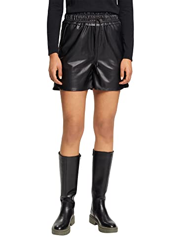 ESPRIT Damen 112CC1C301 Shorts, 001/BLACK, 40 von ESPRIT