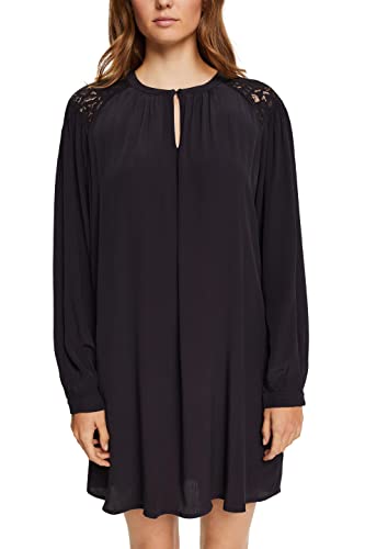 ESPRIT Damen 112CC1E309 Kleid, 001/BLACK, L von ESPRIT