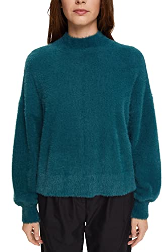 ESPRIT Damen 112CC1I304 Pullover, 370/TEAL Green, S von ESPRIT