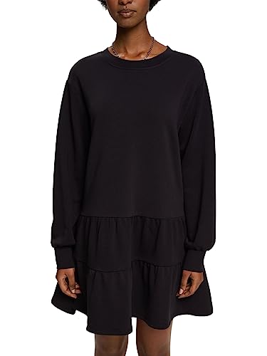 ESPRIT Damen 122CC1E318 Kleid, 001/BLACK, L von ESPRIT