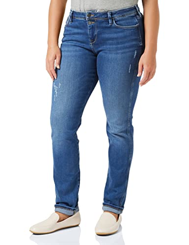 ESPRIT Damen 992CC1B302 Jeans, 901/BLUE Dark WASH, 26/30 von ESPRIT