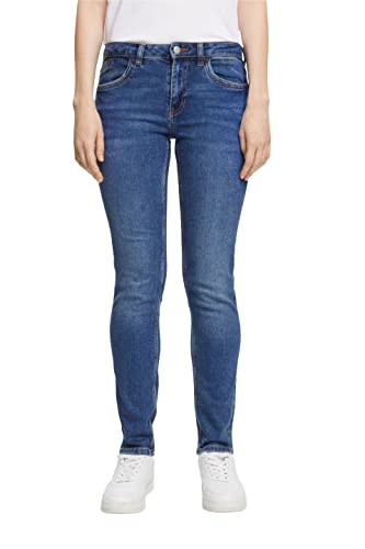 ESPRIT Damen 992CC1B336 Jeans, 901/BLUE Dark WASH-New, 25/30 von ESPRIT