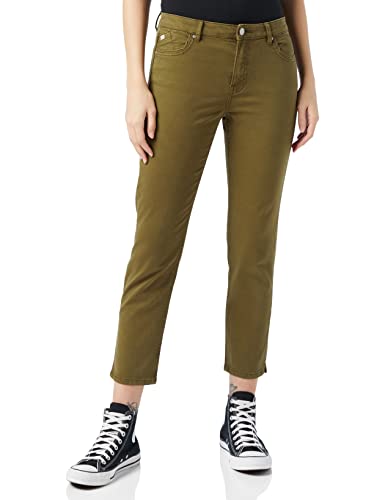 edc by ESPRIT Damen 992cc1b304 Hose, 350/Khaki Green, 25W / 26L EU von ESPRIT