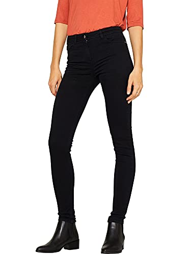 edc by ESPRIT Damen 999Cc1B815 Hose, Schwarz (Black 001), W32/L34(Herstellergröße: 32/34) von edc by Esprit