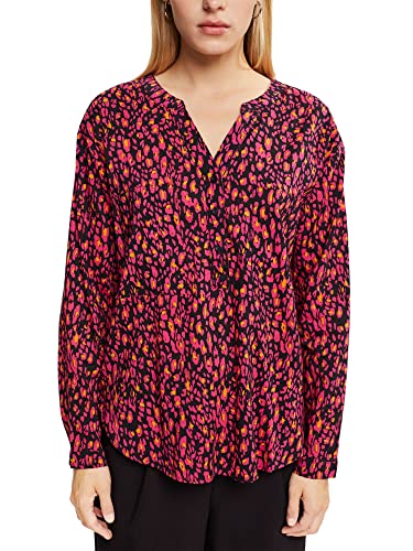 edc by ESPRIT Damen Bluse 991cc1f320, 663/Pink Fuchsia 4, M von ESPRIT