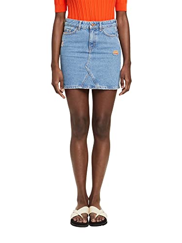 ESPRIT Damen 023CC1D301 Rock, 902/Blue Medium Wash, 26 ESPRIT Damen 023CC1D301 Rock, 902/Blue Medium Wash, 26 von ESPRIT