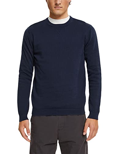 ESPRIT Herren 082CC2I301 Pullover, 400/NAVY, XS von ESPRIT