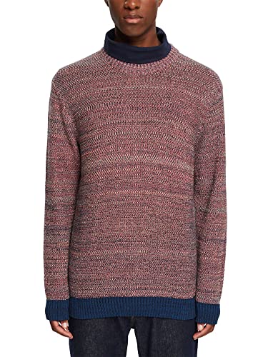 ESPRIT Herren 092CC2I303 Pullover, 645/CORAL, S von ESPRIT