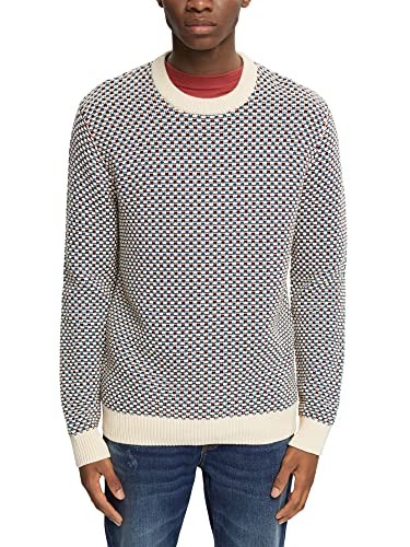 ESPRIT Herren 102CC2I310 Pullover, 055/ICE, M von ESPRIT