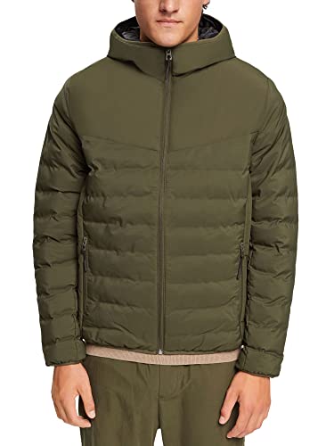 ESPRIT Herren 992CC2G301 Jacke, 356/DARK Khaki 2, M von ESPRIT